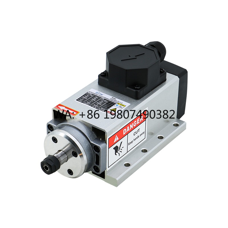Er20 Collet Chuck Spindle Motor 220V - Yüksek Hızlı 1.5KW 2HP Hava Soğutmalı