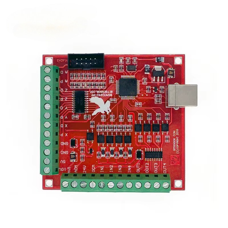 Mach3 Usb Cnc Controller 4 Axis 100Khz - Breakout Board CNC USB MACH3 4