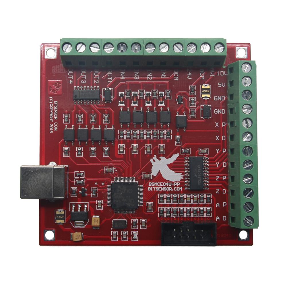 Mach3 Usb Cnc Controller 4 Axis 100Khz - CNC USB MACH3 100Khz Breakout Kartı,